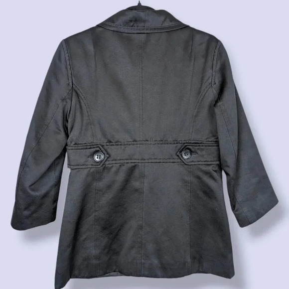 Black Buttoned Amisu Jacket - Picture 5 of 6